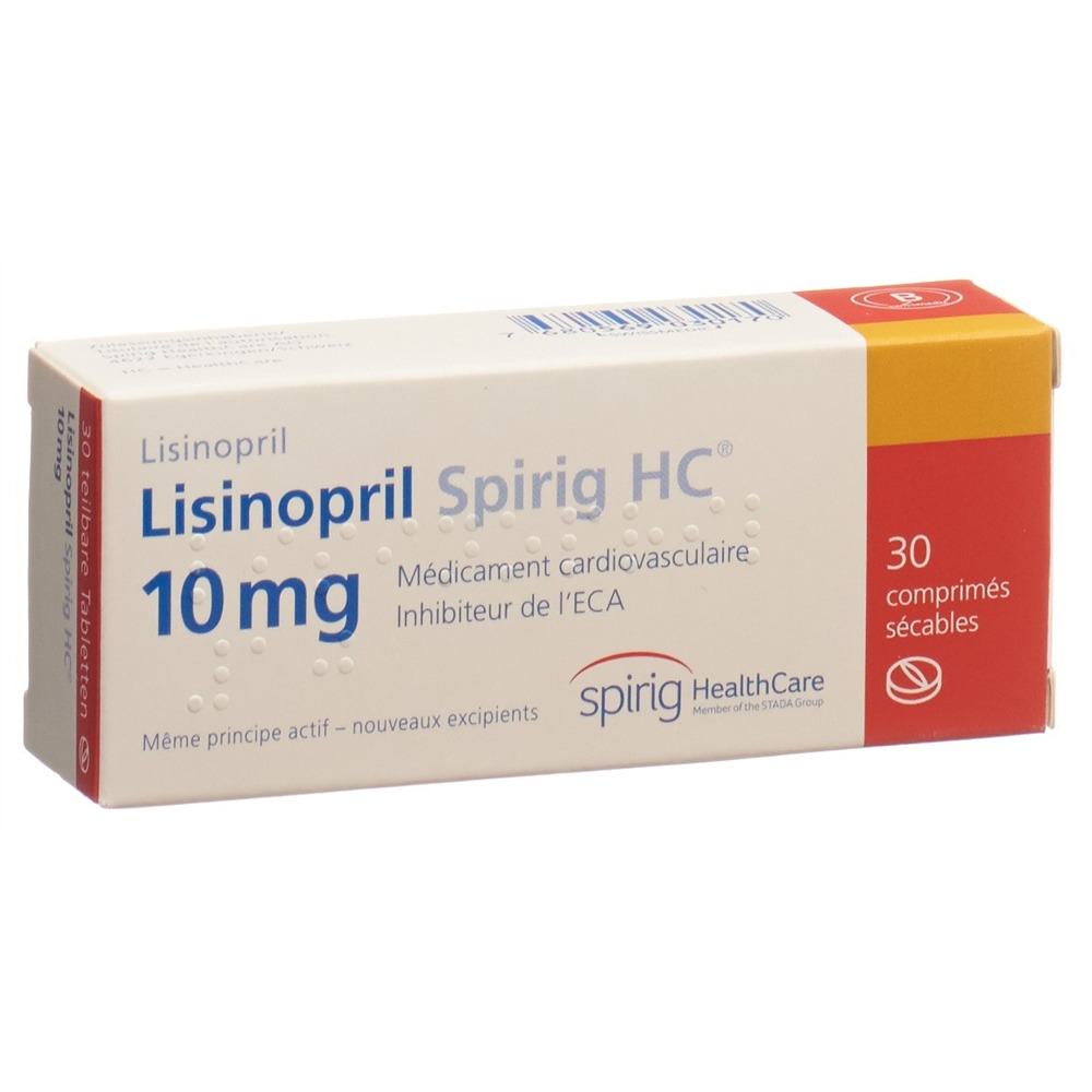 LISINOPRIL Spirig HC cpr 10 mg 30 pce