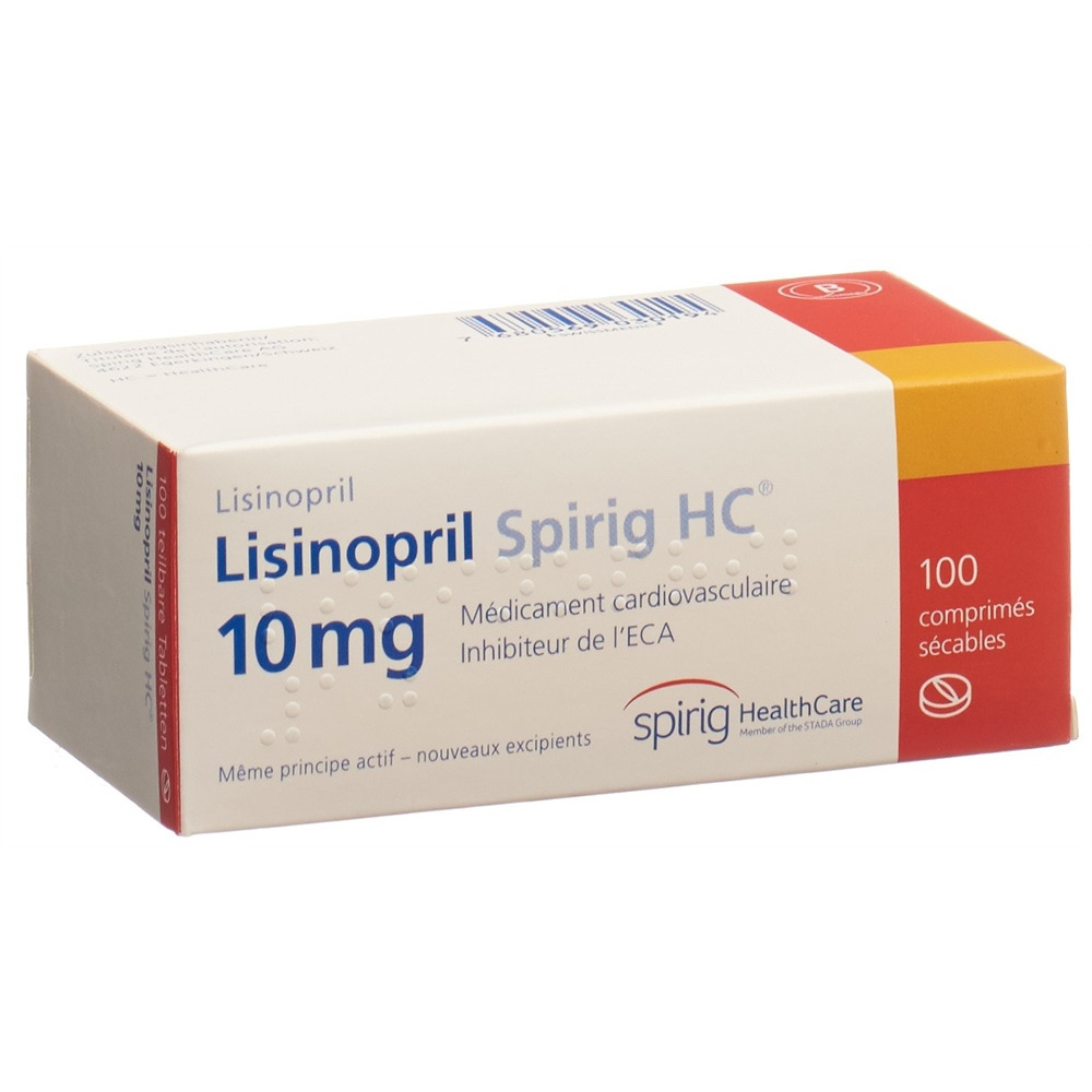 Lisinopril Spirig HC 10 mg, Tabletten