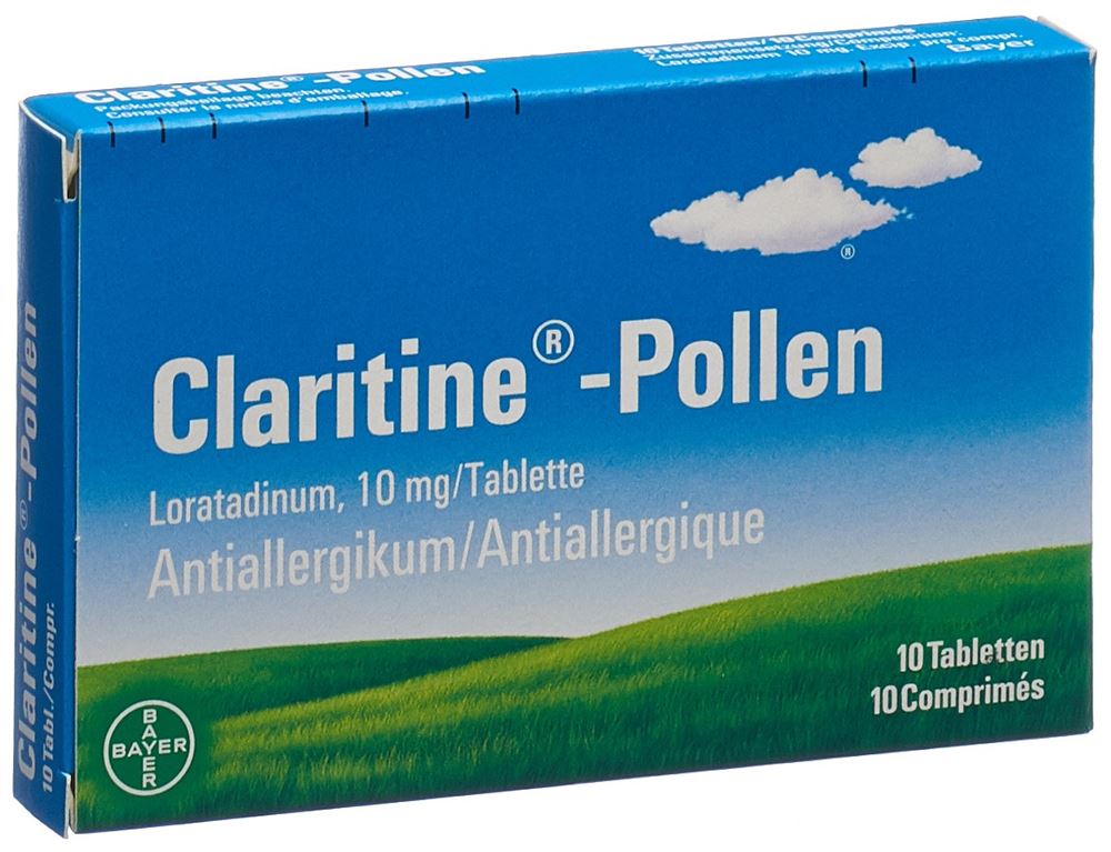 CLARITINE-POLLEN cpr 10 mg 10 pce