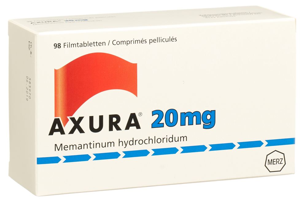 AXURA cpr pell 20 mg 98 pce