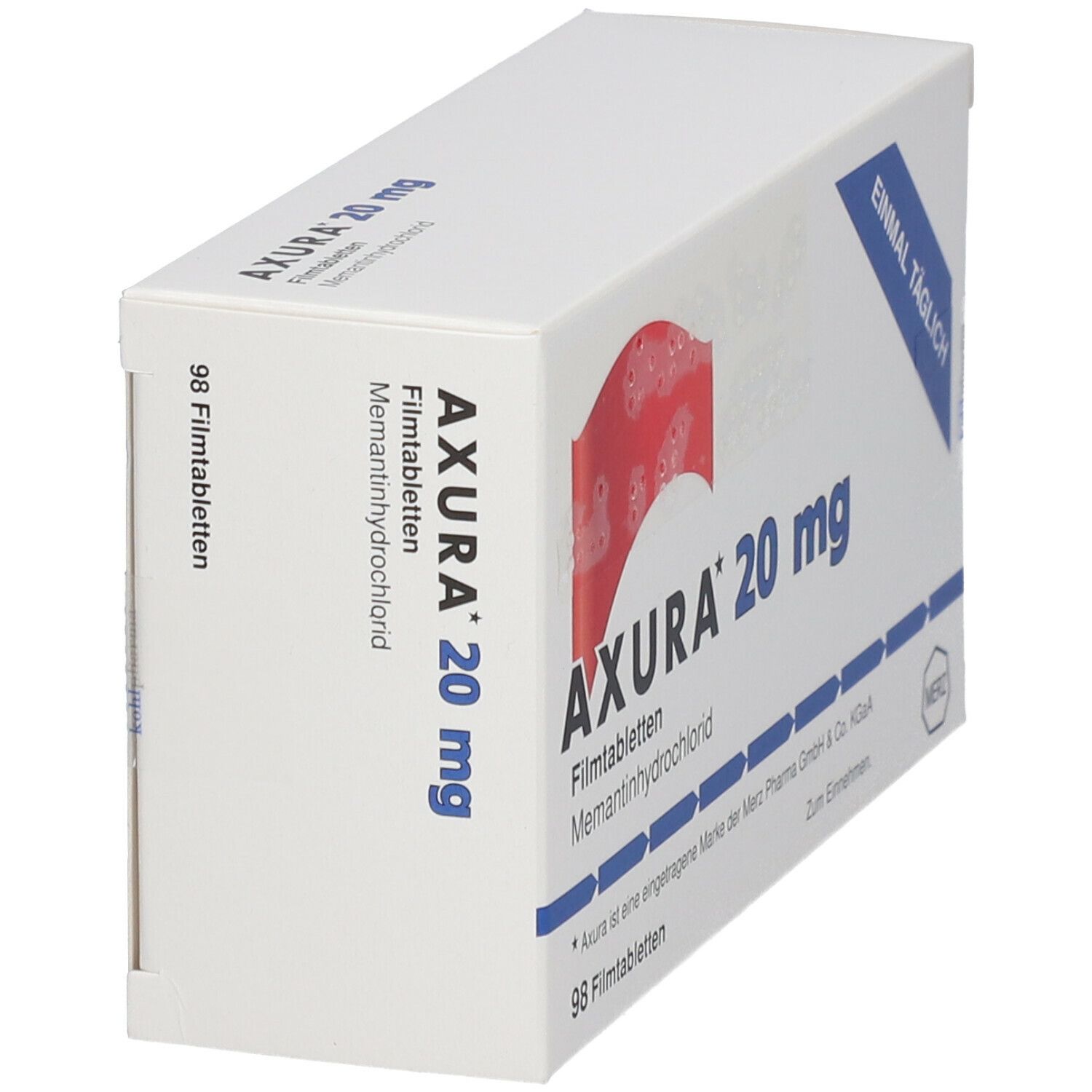 AXURA cpr pell 20 mg 98 pce