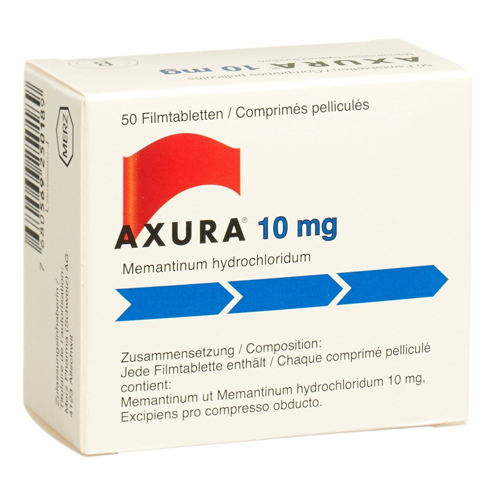 Axura 10 mg, Filmtabletten