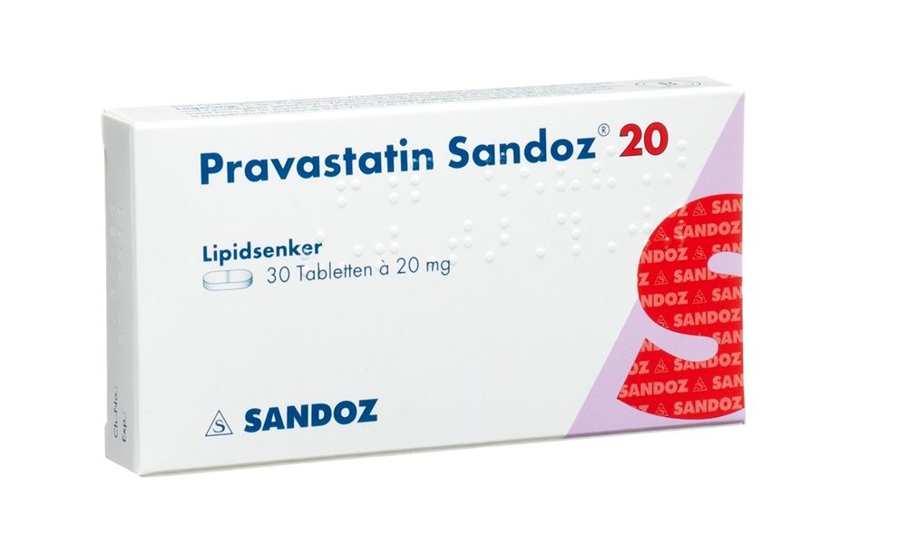 Pravastatin Sandoz 20, Tabletten