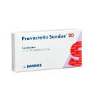 PRAVASTATINE Sandoz cpr 20 mg 100 pce