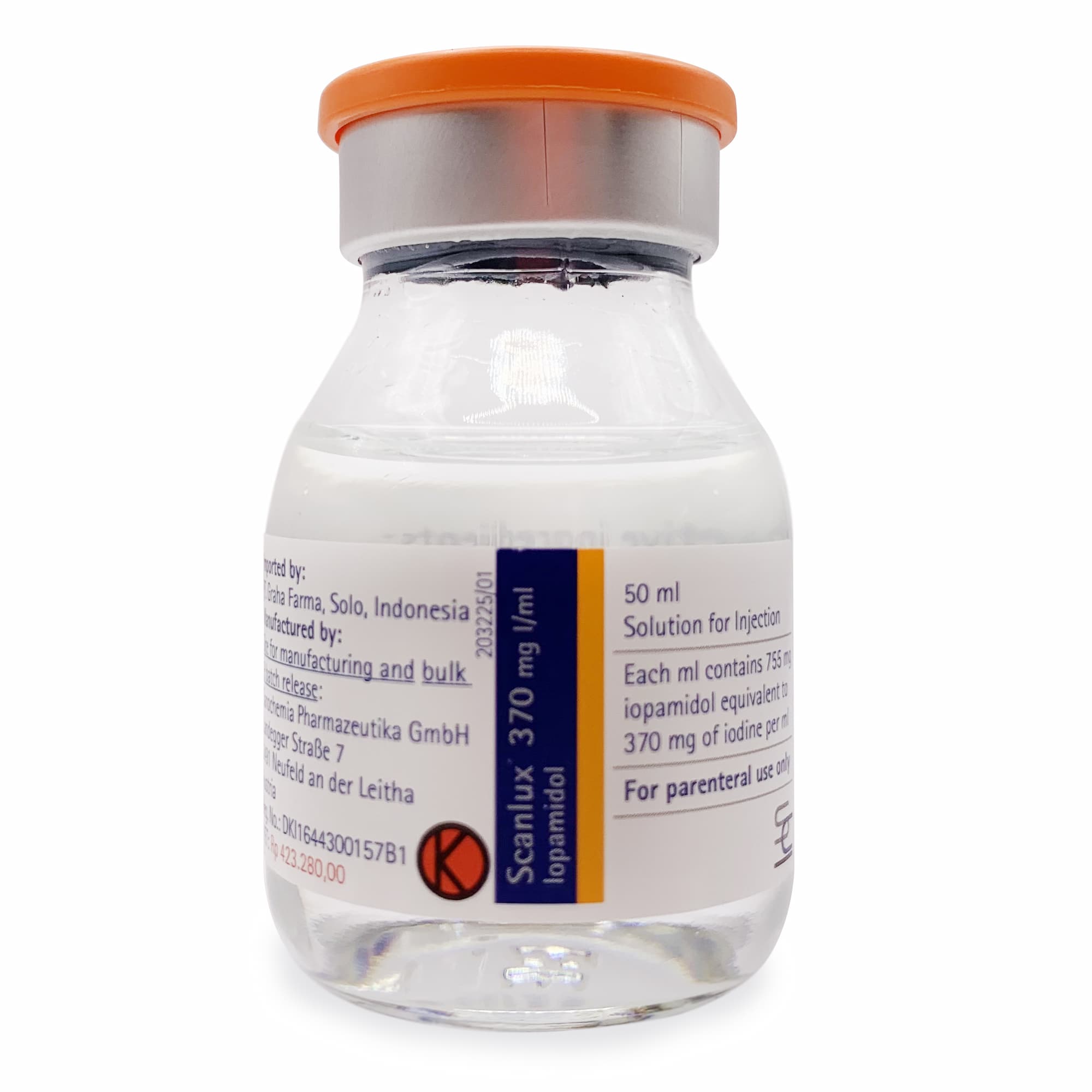 SCANLUX sol inj 370 mg/ml 50ml fl 50 ml