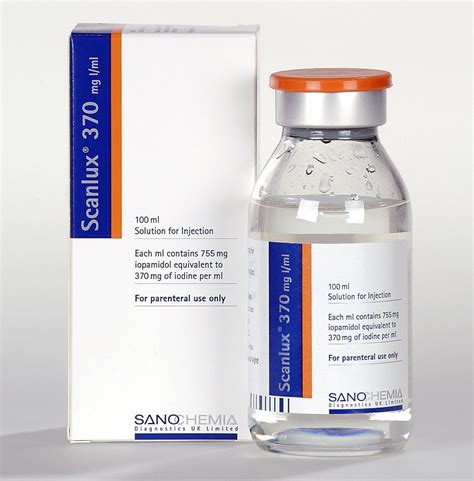 SCANLUX sol inj 370 mg/ml 50ml fl 50 ml