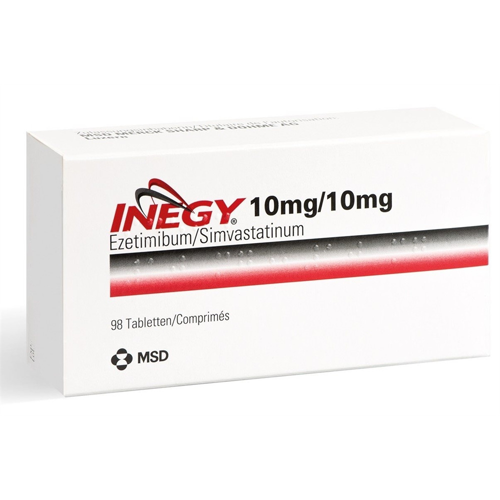 Inegy 10/10 mg, Tabletten