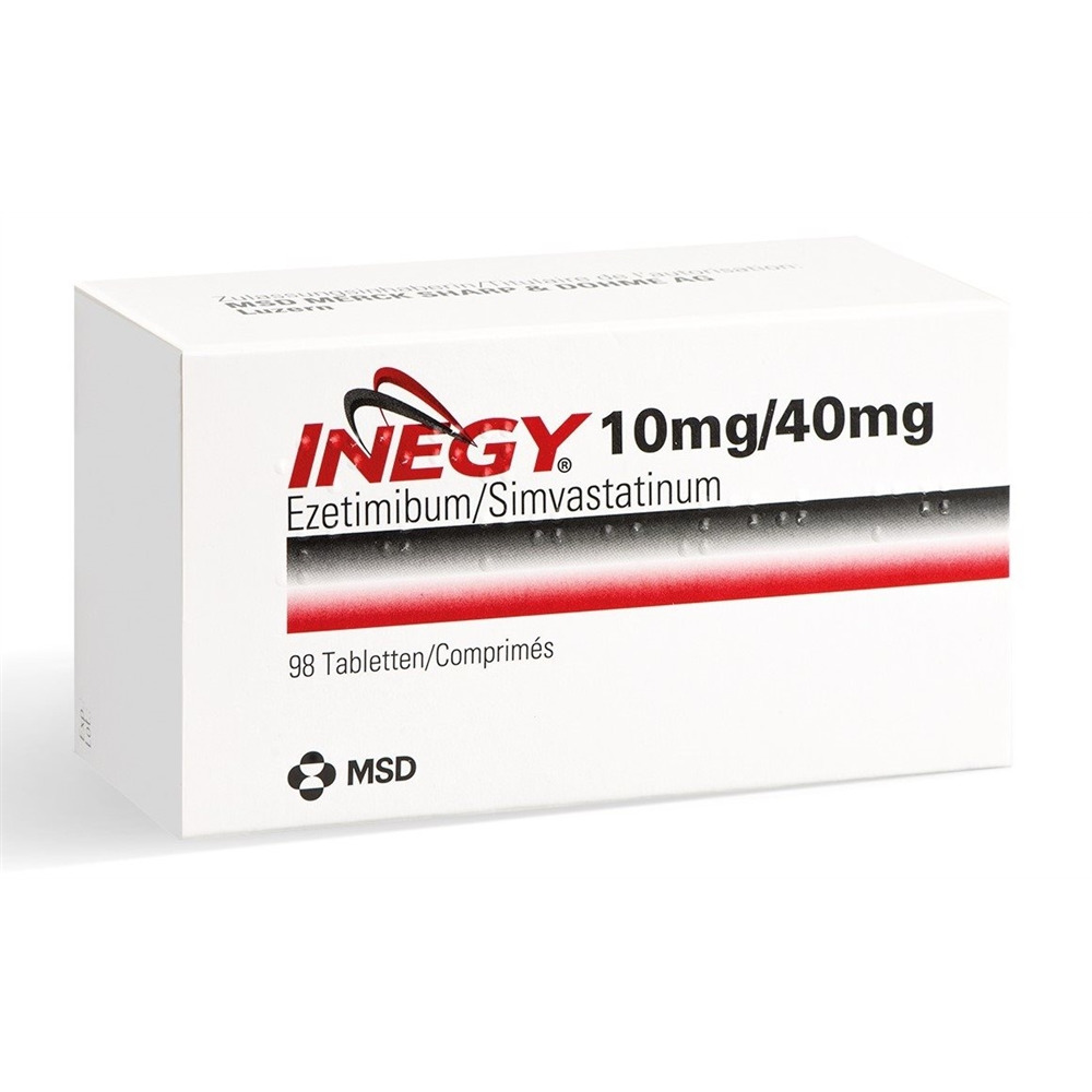 INEGY cpr 10/40 mg 98 pce