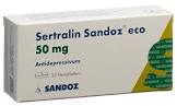 Sertralin Sandoz eco 50 mg, Filmtabletten