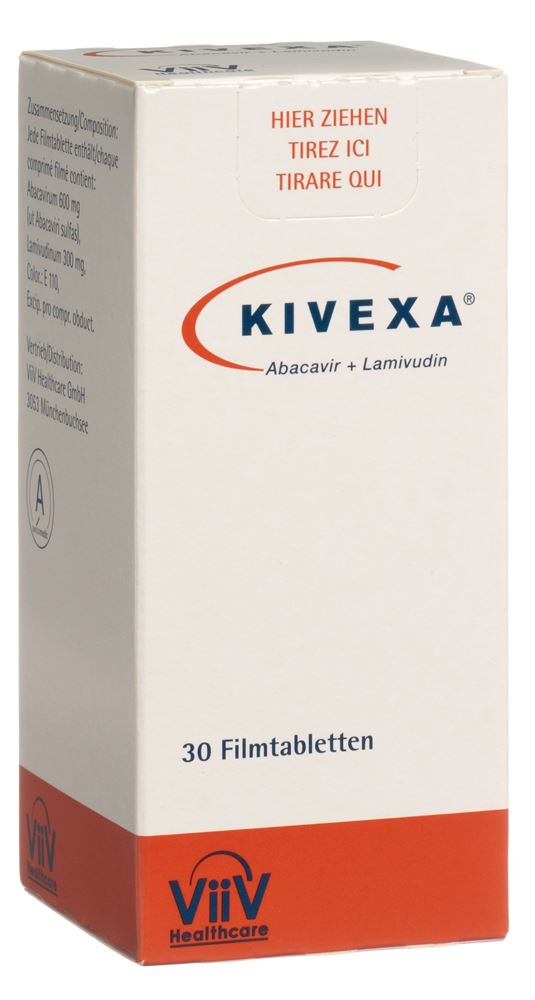 Kivexa, Filmtabletten