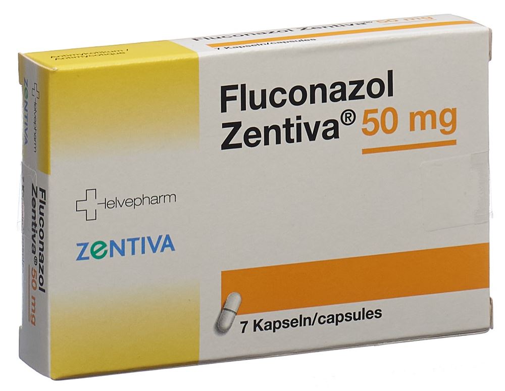 FLUCONAZOL Zentiva caps 50 mg 7 pce