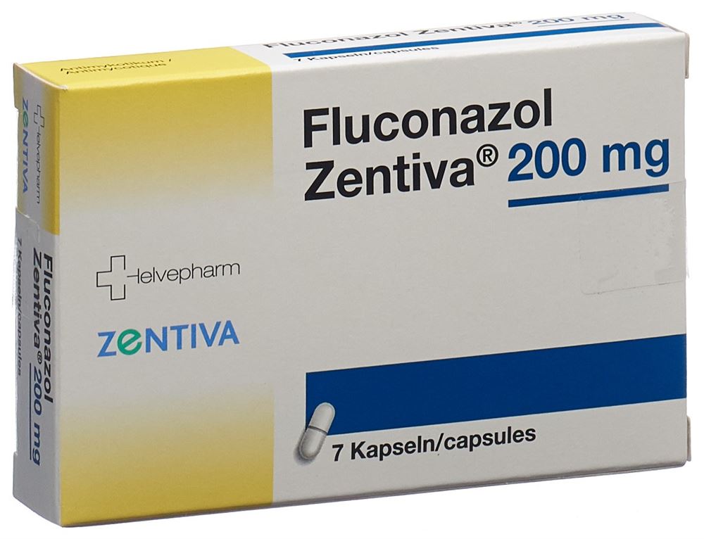 Fluconazol Zentiva 200 mg, Kapseln