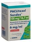 Paclitaxel Sandoz 600 mg/100 mL, Infusionskonzentrat