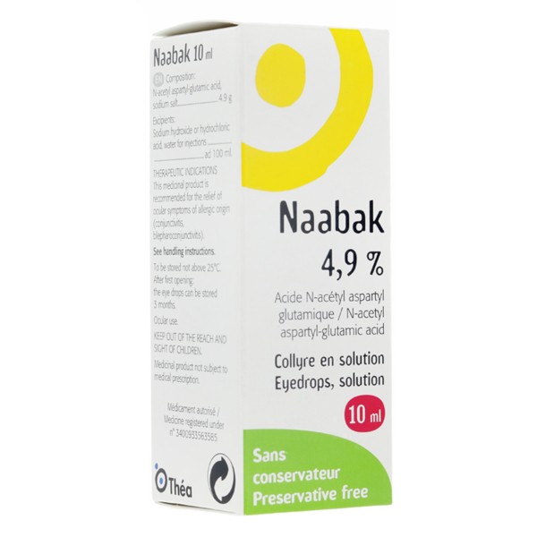 Naabak, collyre