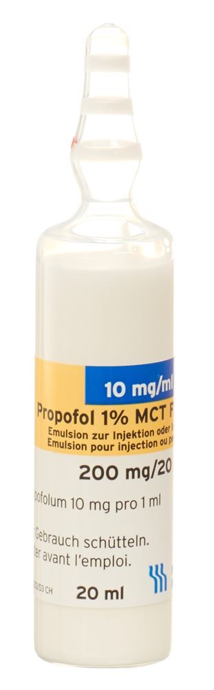 PROPOFOL 1% MCT Fresenius 200 mg/20ml amp 5 pce