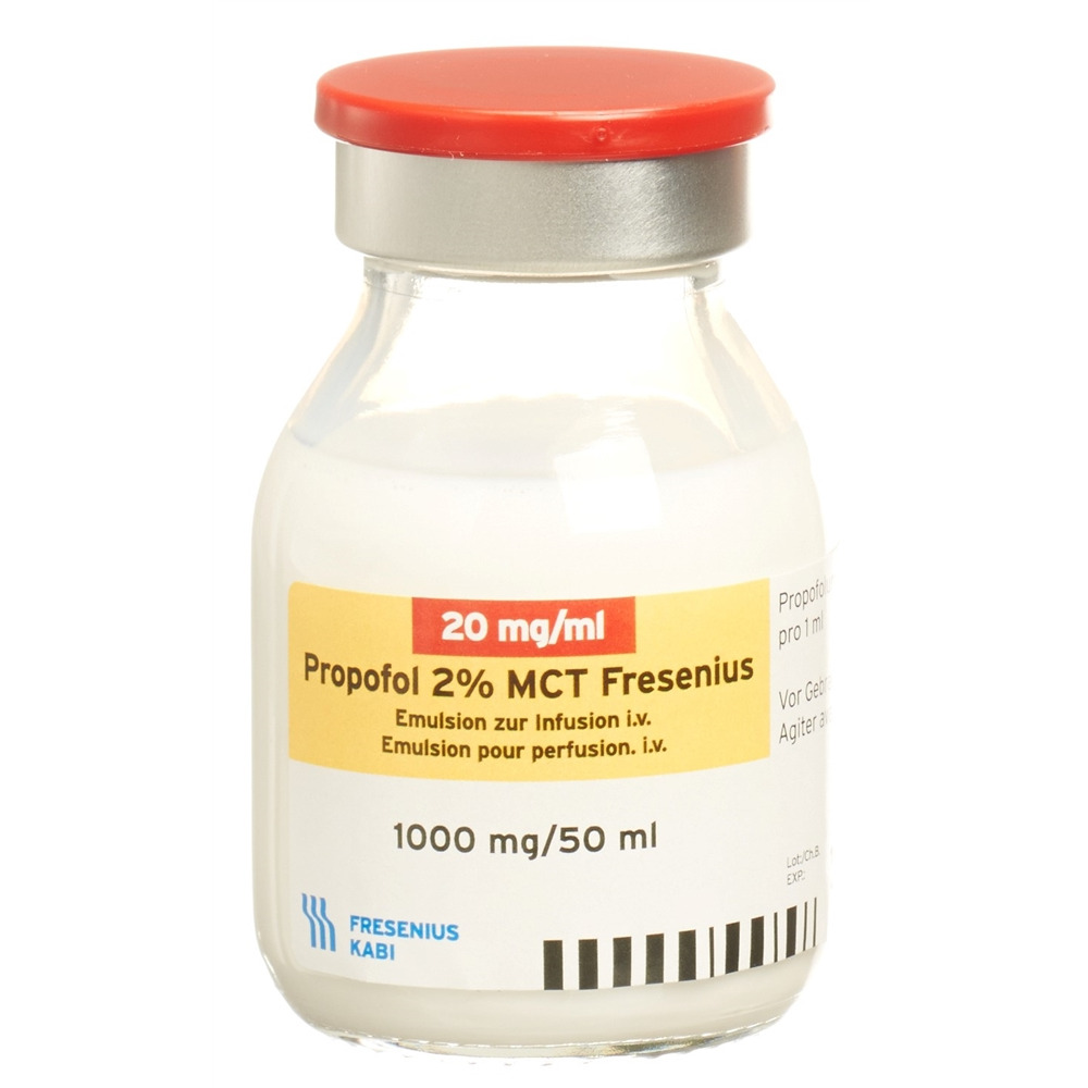 PROPOFOL 2% MCT Fresenius 1 g/50ml 10 pce