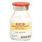 PROPOFOL 2% MCT Fresenius 1 g/50ml fl 10 pce