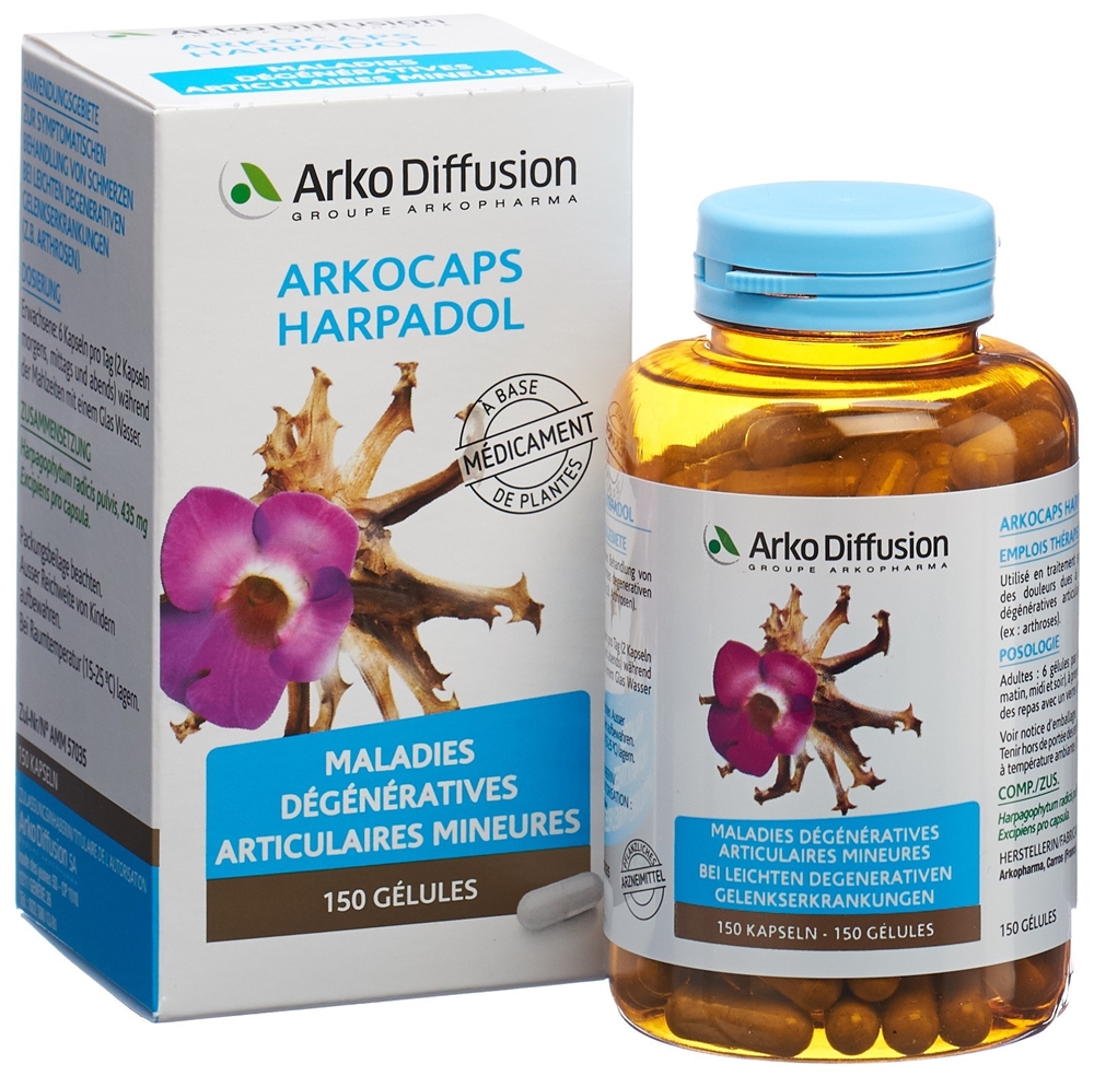 ARKOCAPS Harpadol, gélules - 150 pce