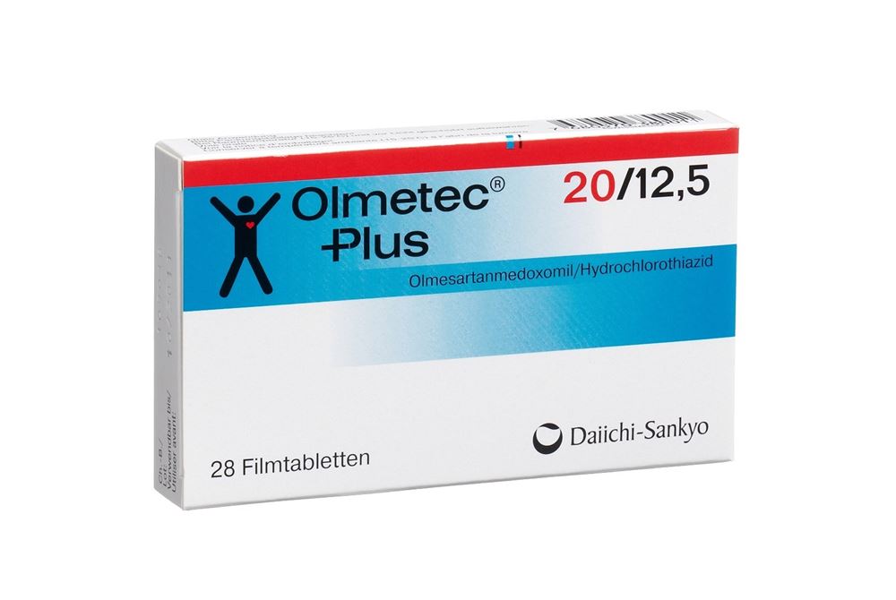 OLMETEC Plus cpr pell 20/12.5 28 pce
