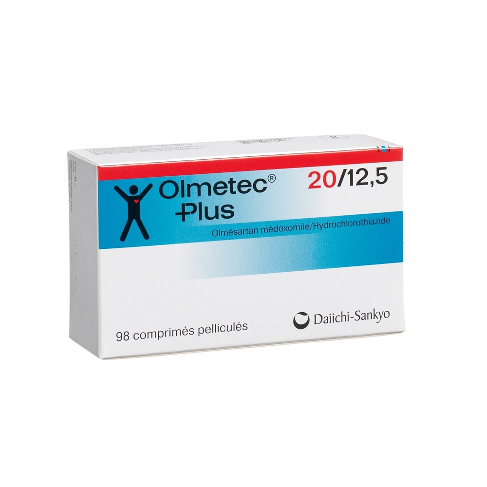 Olmetec Plus 20/12,5, Filmtabletten