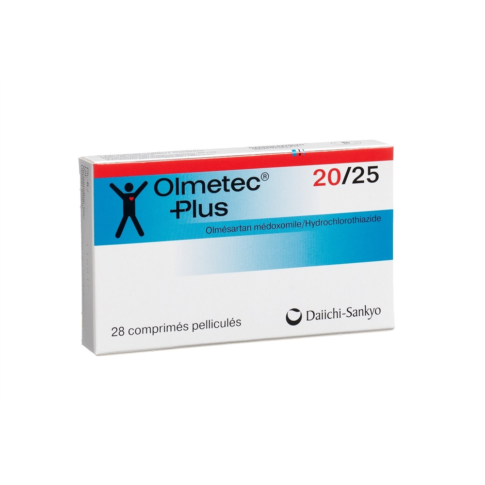 Olmetec Plus 20/25, Filmtabletten