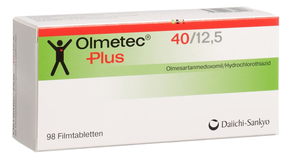 Olmetec Plus 40/12,5, Filmtabletten