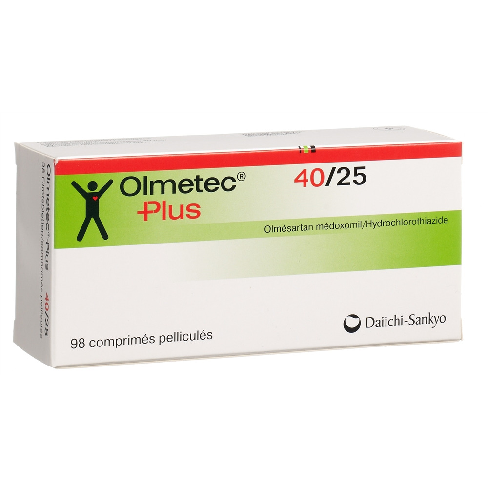 Olmetec Plus 40/25, Filmtabletten