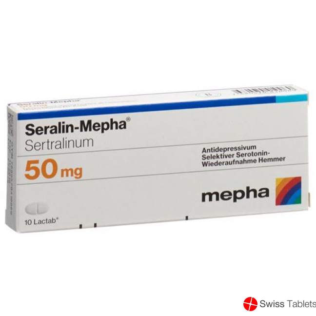 SERTRALIN Mepha cpr pell 50 mg 30 pce
