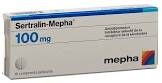 SERTRALIN Mepha cpr pell 100 mg 10 pce