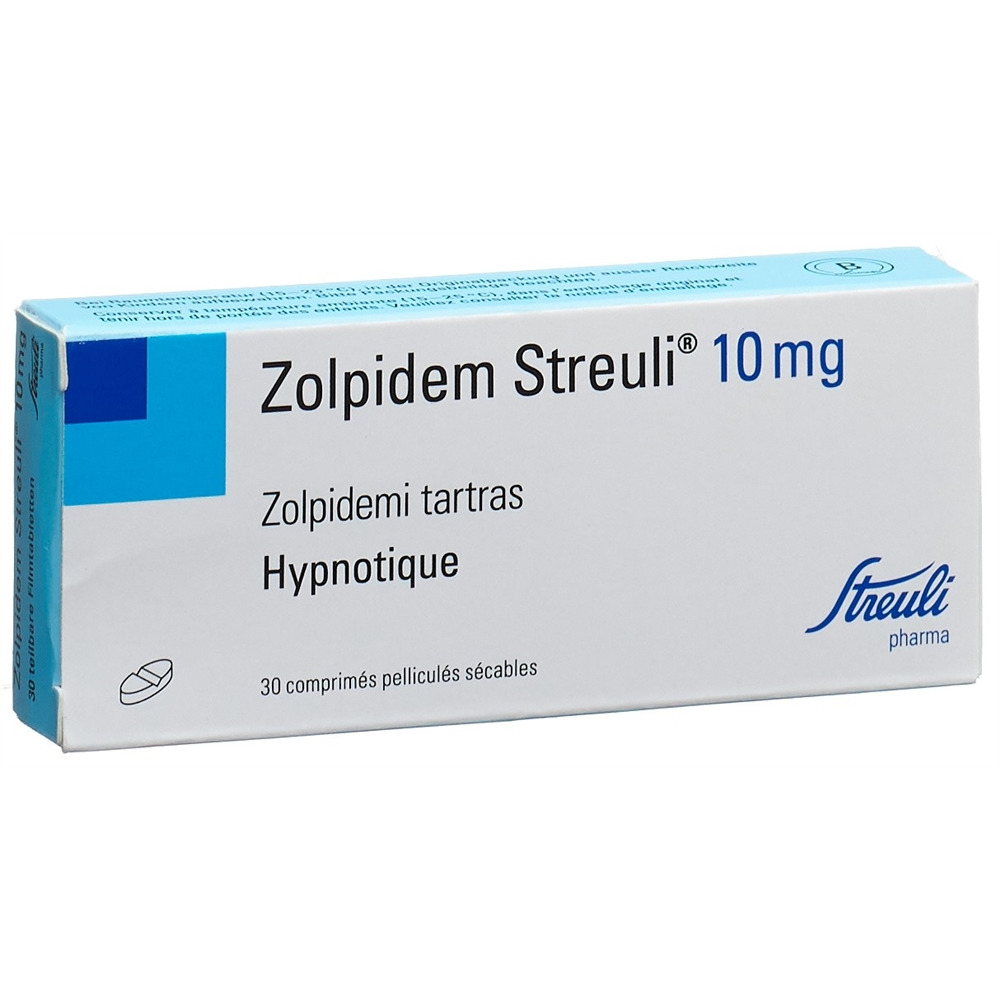 Zolpidem Streuli, Filmtabletten