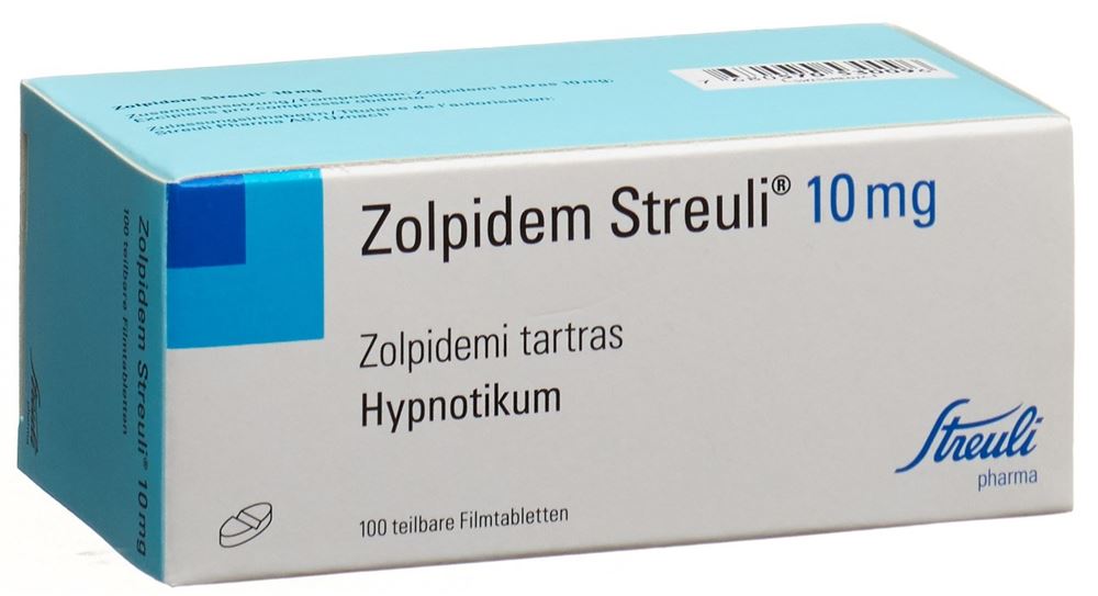 Zolpidem Streuli, Filmtabletten