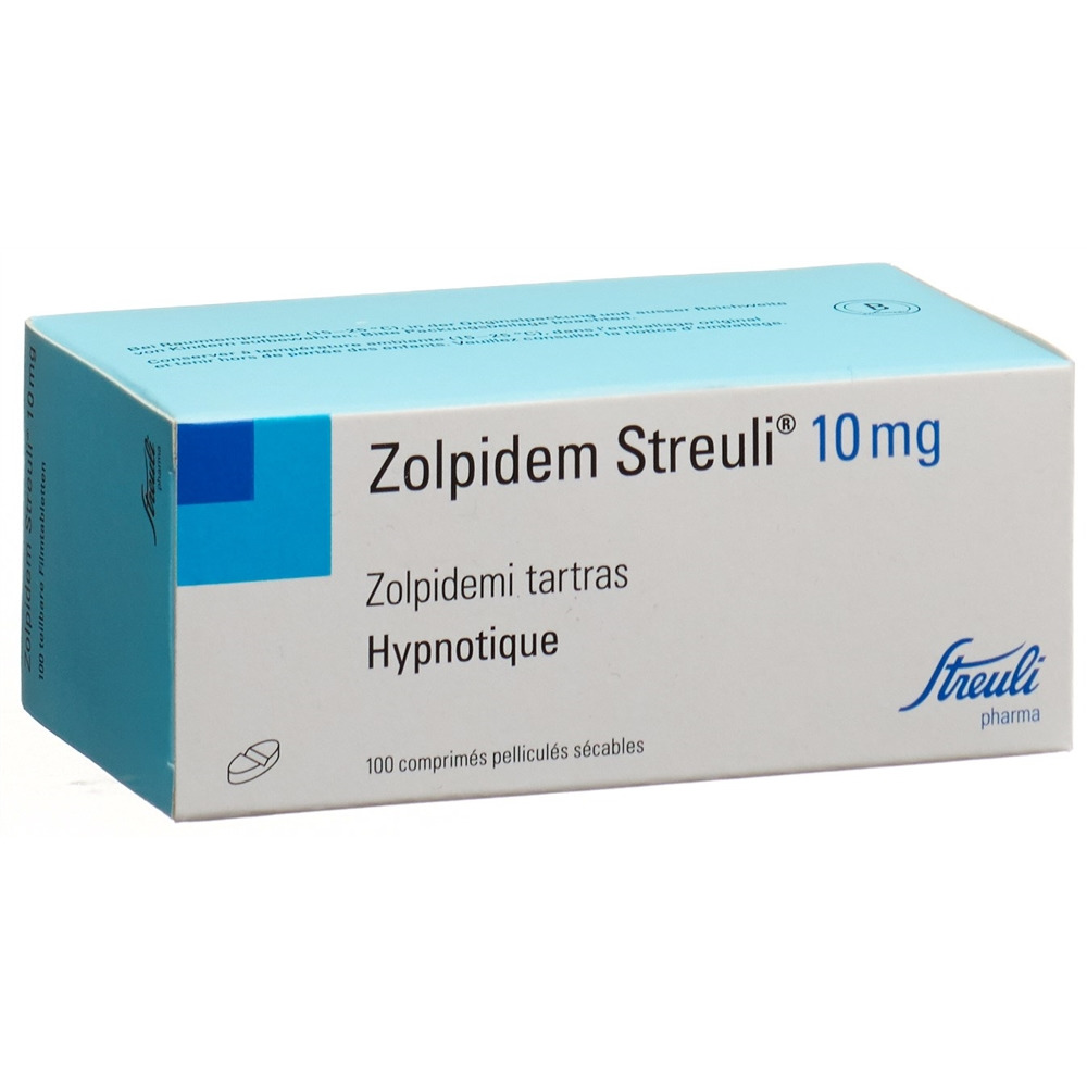 Zolpidem Streuli, Filmtabletten