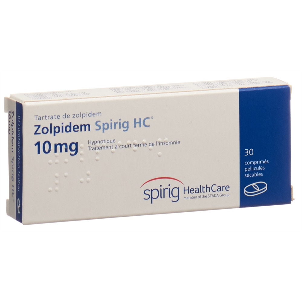 ZOLPIDEM Spirig HC cpr pell 10 mg 30 pce