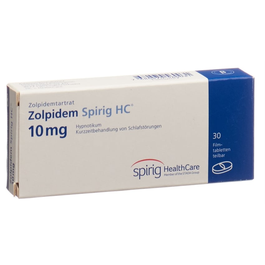 ZOLPIDEM Spirig HC cpr pell 10 mg 30 pce