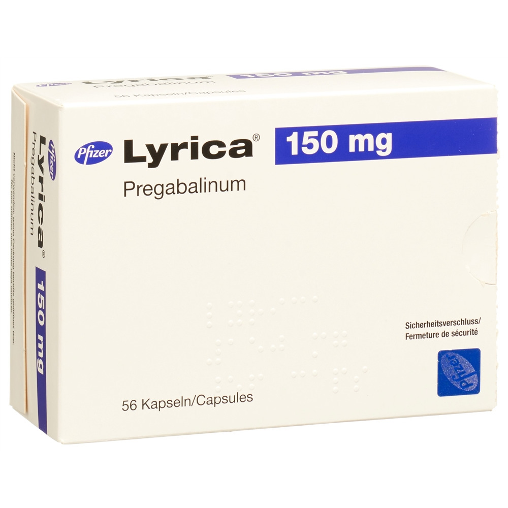 LYRICA caps 150 mg 56 pce