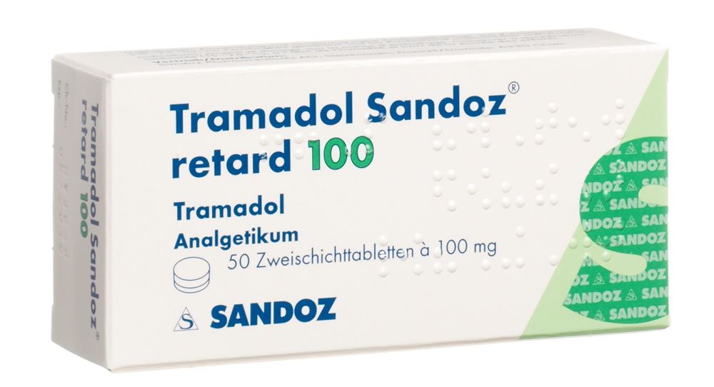 TRAMADOL Sandoz cpr ret 100 mg 50 pce