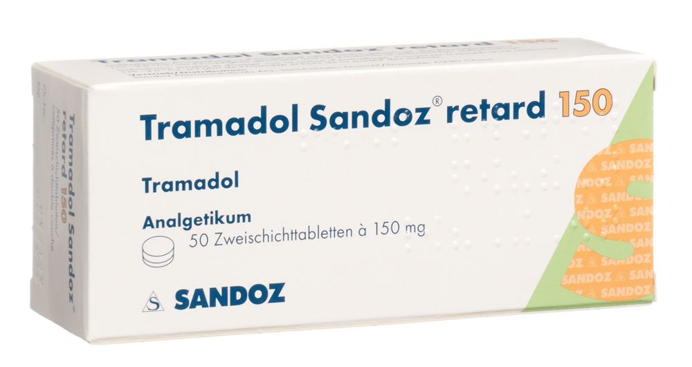 TRAMADOL Sandoz cpr ret 150 mg 50 pce