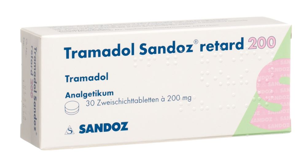 TRAMADOL Sandoz cpr ret 200 mg 30 pce