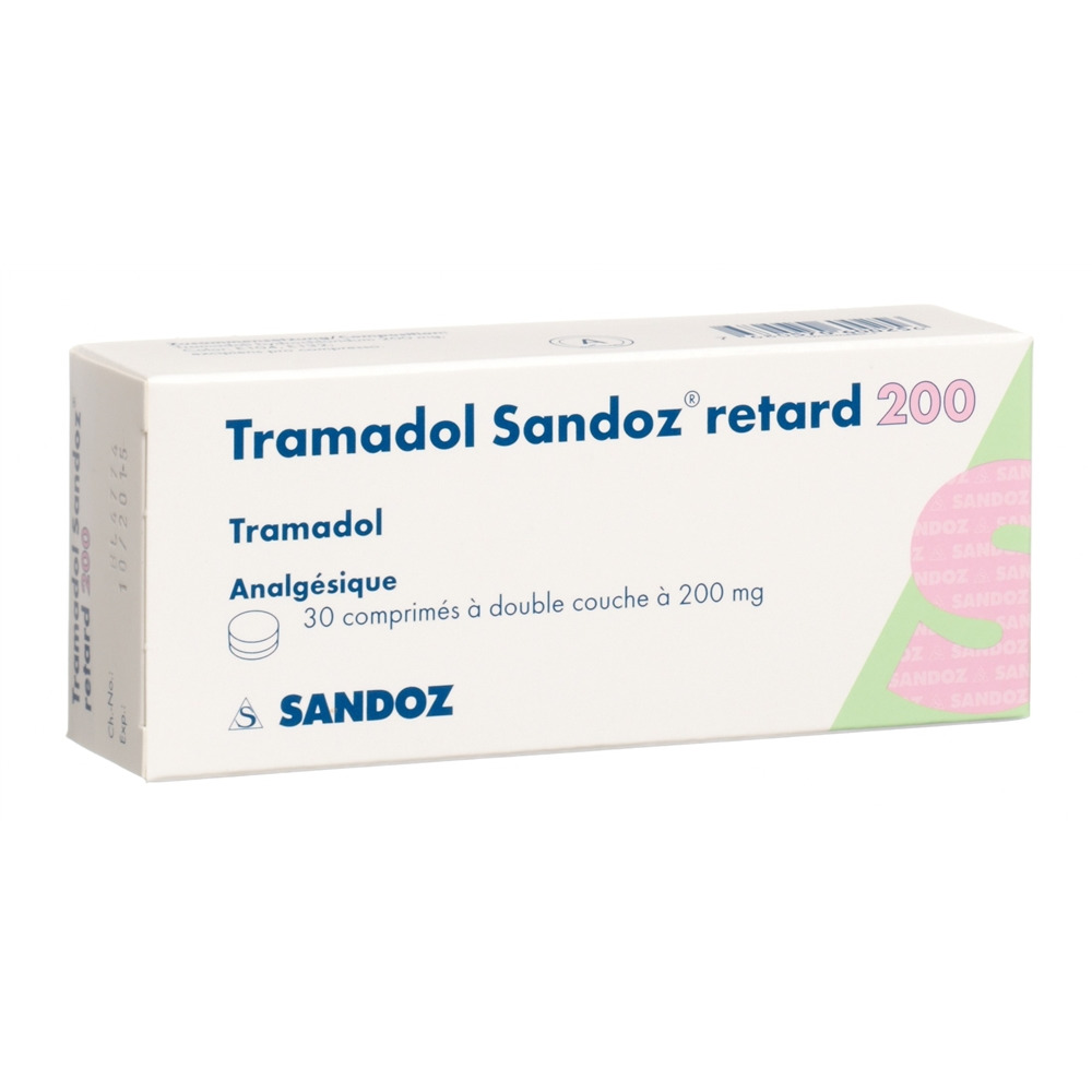 TRAMADOL Sandoz cpr ret 200 mg 30 pce