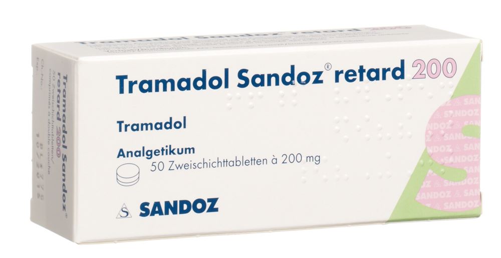 Tramadol Sandoz retard 200 mg, Retardtabletten