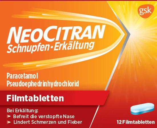 NeoCitran Schnupfen/Erkältung, Filmtabletten