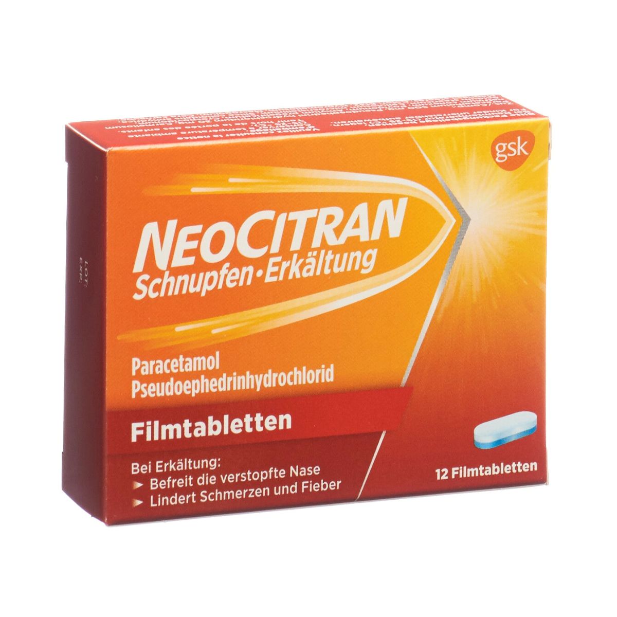 NeoCitran Schnupfen/Erkältung, Filmtabletten