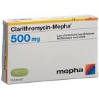 CLARITHROMYCIN Mepha Lactab 500 mg 14 pce