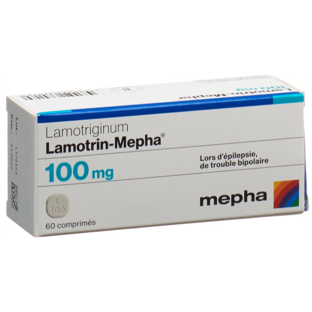 LAMOTRIN Mepha cpr disp 100 mg 60 pce