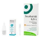 Siccafluid UD 0.25 %, gel ophtalmique