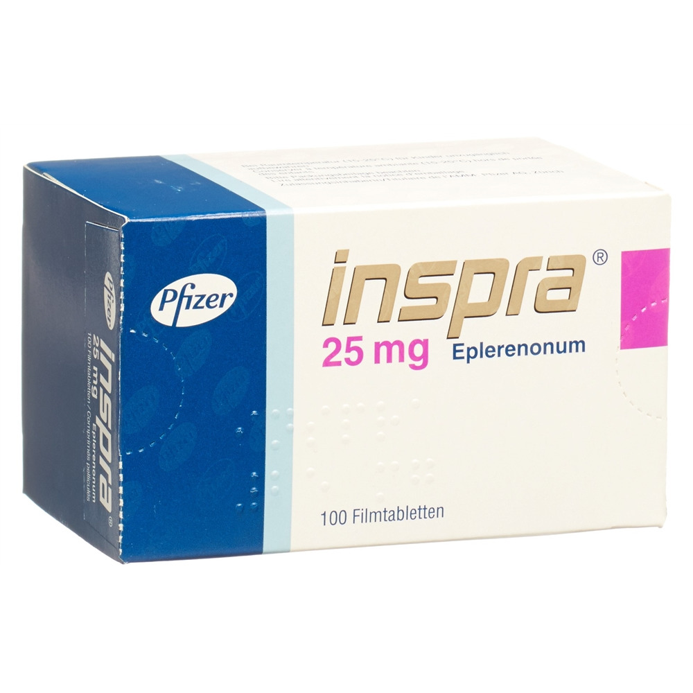 Inspra 25 mg, Filmtabletten