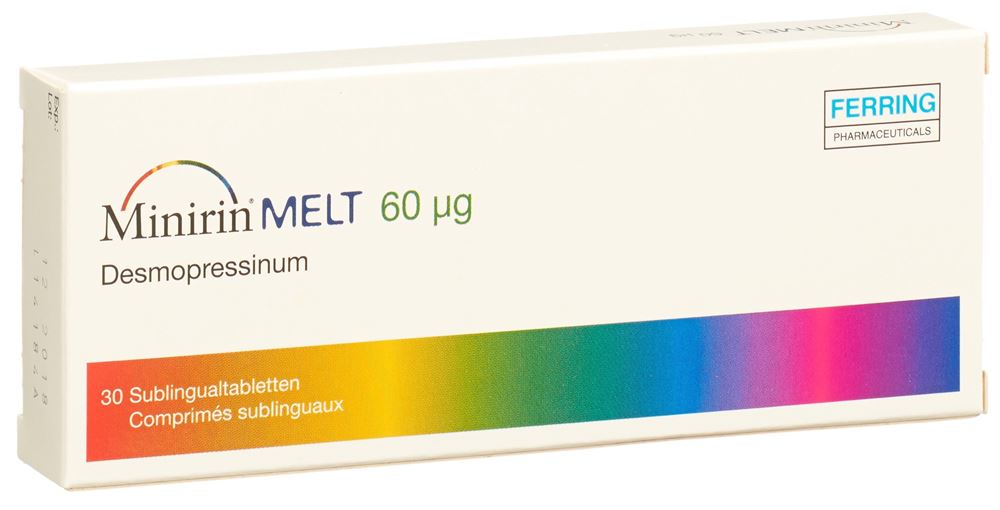 MINIRIN Melt cpr subling 60 mcg 30 pce