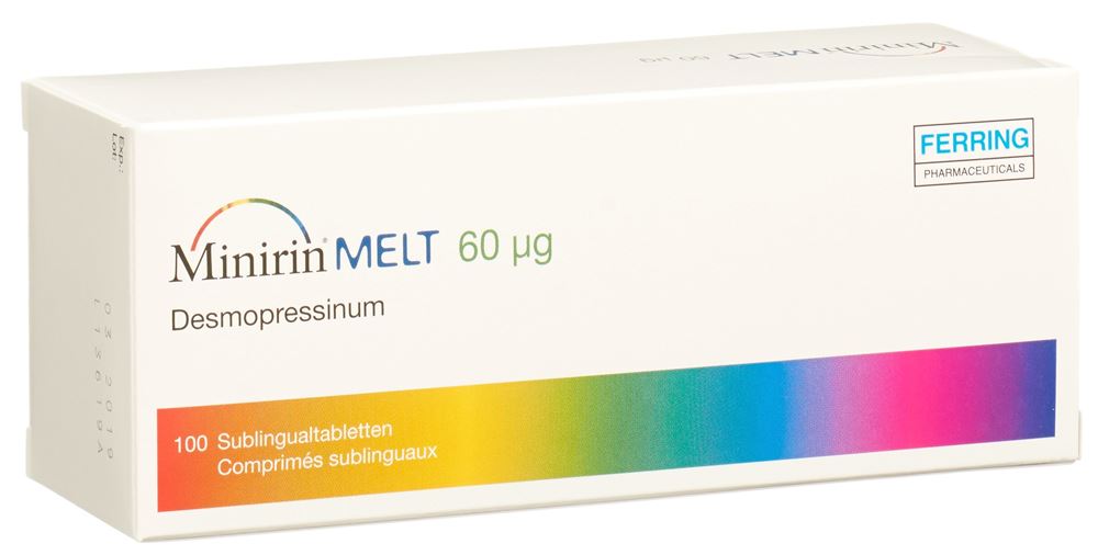 MINIRIN Melt cpr subling 60 mcg 100 pce