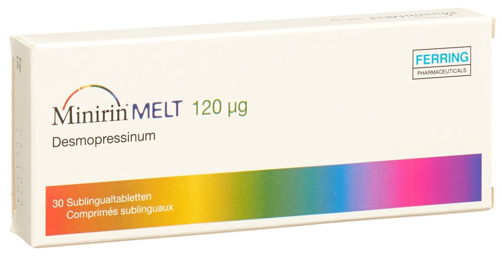 MINIRIN Melt cpr subling 120 mcg 30 pce