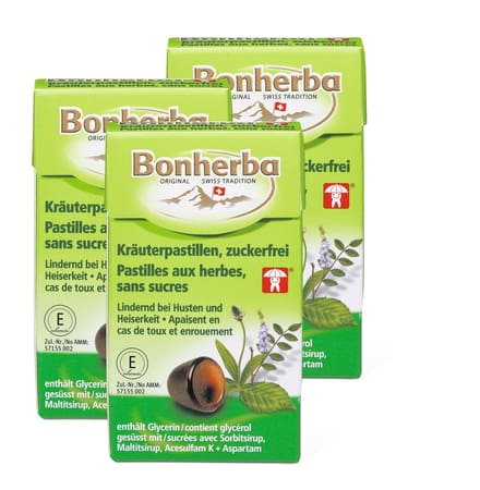 Bonherba Kräuterpastillen Hustenpastillen, Pastillen